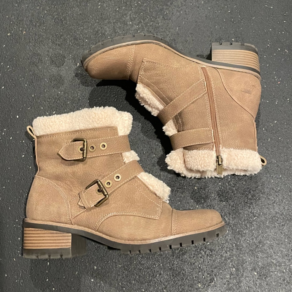 AK Anne Klein ankle boots